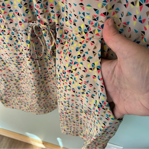 Loeffler Randall Silk Drawstring Tank Dress. Size 4. - Picture 4 of 15